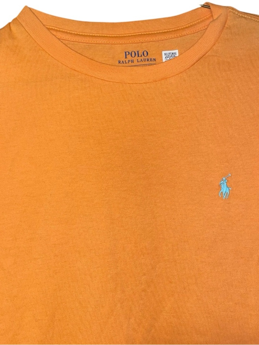 Polo Ralph Lauren Bright Orange Short-Sleeve Crew Tee